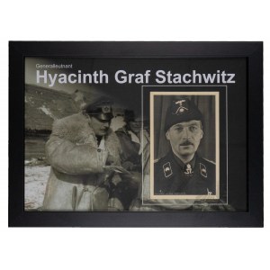 2 WŚ / III Rzesza - Oryginalny Podpis Hyazinth Graf Stachwitz