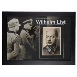2 WŚ / III Rzesza - Oryginalny Podpis Wilhelm List
