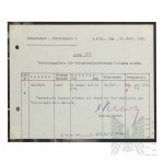 2 WŚ III Rzesza Niemiecka Podpis Feldmarszałka Ewald von Kleist