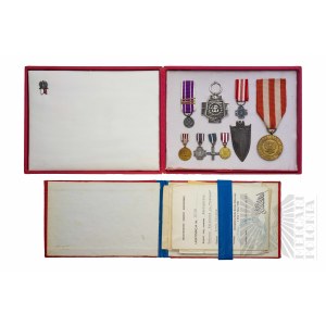 PSZnZ - Warsaw Uprising - Set of Decorations After Mr. Tadeusz Falkowski a.k.a. Tobiasz