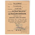 PSZnZ - Warsaw Uprising - Set of Decorations After Mr. Tadeusz Falkowski a.k.a. Tobiasz