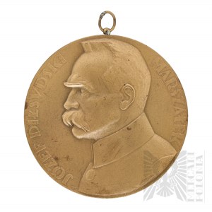 II RP Medal Józef Piłsudski - Dziesiąta Rocznica Wojny Polsko-Bolszewickiej - Projekt Józef Aumiller