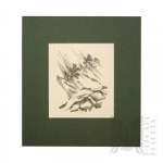 Stanislaw Ostoja-Chrostowski (1900 - 1947) -Set of 8 woodcuts from the series Siberia, 1936