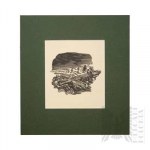Stanislaw Ostoja-Chrostowski (1900 - 1947) -Set of 8 woodcuts from the series Siberia, 1936