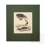 Stanislaw Ostoja-Chrostowski (1900 - 1947) -Set of 8 woodcuts from the series Siberia, 1936
