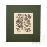 Stanislaw Ostoja-Chrostowski (1900 - 1947) -Set of 8 woodcuts from the series Siberia, 1936