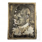 II RP - Description Bas-relief with Marshal Edward Rydz-Smigly, made of metal.