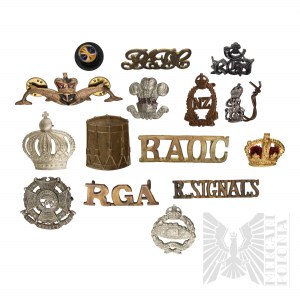Militaria World - British Army Badge Set.