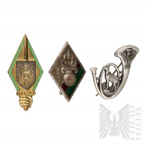 Set of Three French Badges - Foreign Legion