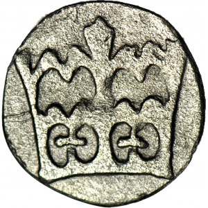 R-, Kazimierz Jagiellończyk 1427-1492, Denar