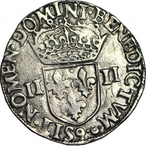 Henryk Walezy, Król Polski, 1/4 Ecu 1582, (9) Rennes