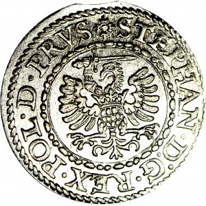R-, Stefan Batory, Szeląg 1581, Gdańsk