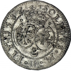 RR-, Stefan Batory Szeląg 1582, Wilno, z walca