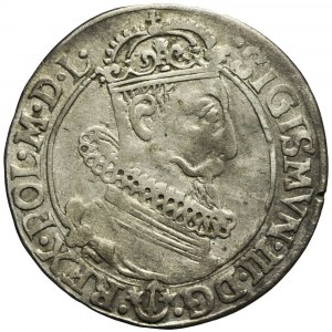 R-, Zygmunt III Waza, Szóstak 1623, Kraków, DATA ROZSTRZELONA, rzadki