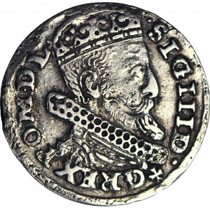 Zygmunt III Waza, Trojak 1606 Kraków, rzadki