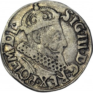 RR-, Zygmunt III Waza, Trojak 1621, Kraków, LI/N POLNONI
