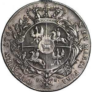 Stanisław A. Poniatowski, Talar 1766, zbrojarz