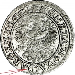 RRR-, Śląsk, Ludwik IV Legnicki, 3 krajcary 1662, BRZEG, PIĘKNY! NIENOTOWANY!