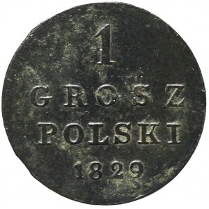 Królestwo Polskie, Mikołaj I, 1 grosz 1829 FH