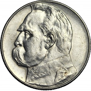 10 złotych 1936, Piłsudski, menniczy