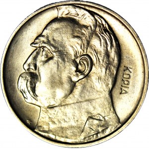 2 złote 1936 Piłsudski, oficjalna kopia 1988