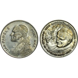 Medale, Jan Paweł II, TOTUS TUUS, zestaw 2 medali
