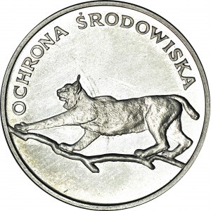 100 złotych 1979, Ochrona środowiska - Ryś na gałęzi