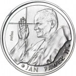 10.000 złotych 1988, Jan Paweł II, Cienki krzyż, PRÓBA, NIKIEL