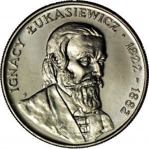RR-, 50 złotych 1983, Ignacy Łukasiewicz, DOUBLE DIE