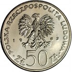 RR-, 50 złotych 1983, Ignacy Łukasiewicz, DOUBLE DIE