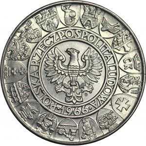100 złotych 1966, Mieszko i Dąbrówka, mennicze