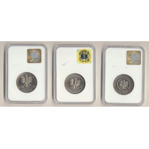 20.000 złotych 1993, Jaskółki, K. Jagiellończyk, Zamek w Łańcucie - ZESTAW 3 SZT.