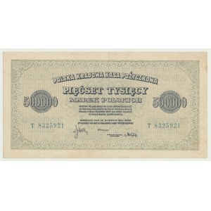 500.000 marek polskich 1923, ser. T