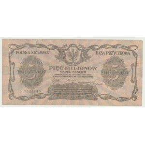 5 mln marek polskich 1923, ser. C
