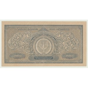 250.000 marek polskich 1923, seria B0, numeracja wąska