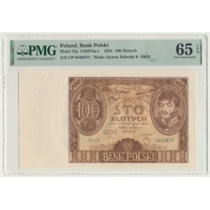 100 złotych 1934, ser.C.P