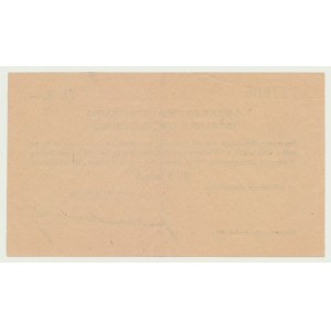 5 zł 1943, Świadectwo Kontrybucji