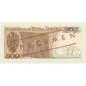 500 złotych 1982, Kościuszko, CD 0000000 WZÓR (No 0418*)