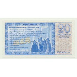 20 złotych 2011, IKEA, Prezent dla polski. PWPW?