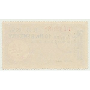 CPN, Bon 10 litrów benzyny 1956