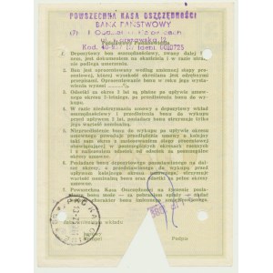 NBP, 50 000 zł (z kropką) 1989, Depozytowy Bon Oszczędnościowy PKO