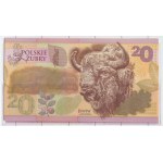 PWPW - Power of the Substrate, 9 banknotes Polish Bisons, każdy inny, w folderze
