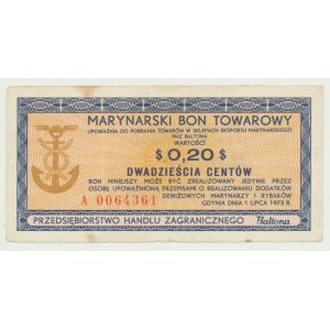 Baltona 20 centów 1973, ser. A