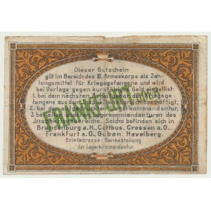 Obóz jeniecki w Frankfurt Oder (Słubice), 10 marek 1917