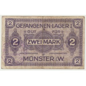 Obóz jeniecki I w Müster i. W., 2 marki bez daty
