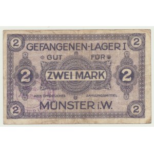 Obóz jeniecki I w Müster i. W., 2 marki bez daty
