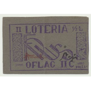 Oflag II C Woldenberg (Dobiegniew), II Loteria Funduszu Pom. Wdowom i Sierotom, 1/2 Losu (1941?)