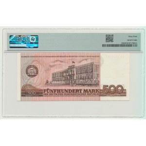 Niemcy, DDR, 500 marek 1985, ser. EC