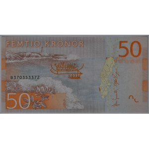 Szwecja, 50 koron (2015)