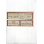 POCISK Ammunition Works, 10 shares from 1932.